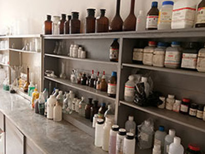 化驗(yàn)室一角